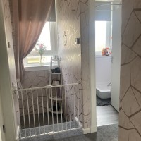 Dick Crescent, Burntisland KY3 0BS: Hallway into bathroom