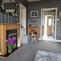 Lochiebank Place, Auchtermuchty, Cupar KY14 7BJ: Living Room