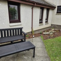 Mellor Court, Rosyth, Dunfermline KY11 2RB: Front garden