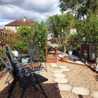 Queens Crescent, Markinch, Glenrothes KY7 6AX: Back garden