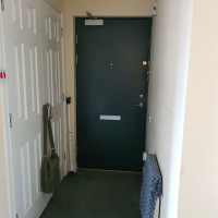 Linburn Road, Dunfermline KY11 8SF: Hallway and Flat Door