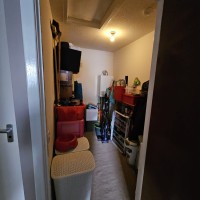Mellor Court, Rosyth, Dunfermline KY11 2RB: Hall cupboard/ attic