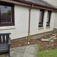 Mellor Court, Rosyth, Dunfermline KY11 2RB: Front garden