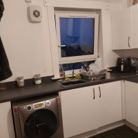 Burns Street, High Valleyfield, Dunfermline KY12 8RX: Kitchen new lino been put down